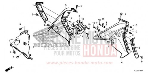 BUSE (CRF250RL/RLA) CRF250RLAH de 2017